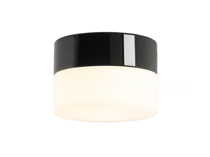 OPUS 140 - Opal glass and porcelain wall lamp / ceiling lamp _ Ifö Electric